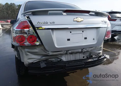 2008 Chevrolet Aveo Ls from USA, damaged, VIN KL1TD56658B019595